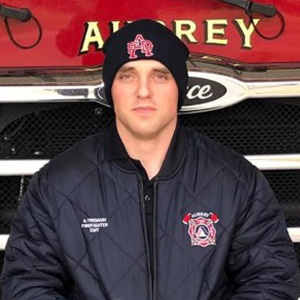Aaron tremain texas city of Aubrey firefighter
